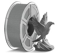 TECBEARS PLA Mármol Filamento 1,75 mm, Impresora 3D Filamento PLA Marble,1 kg Bobina (2,2 LBS), Mármol Gris