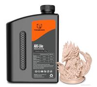 TECBEARS Resina ABS-Like para impressora 3D Beige 2KG, UV 405nm Curado Resina, Alta resistencia, fuerte tenacidad y alta precisión, Compatibilidad con LCD y DLP Impresoras 3D