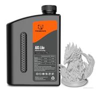 TECBEARS Resina ABS-Like para impressora 3D Gris 2KG, UV 405nm Curado Resina, Alta resistencia, fuerte tenacidad y alta precisión, Compatibilidad con LCD y DLP Impresoras 3D