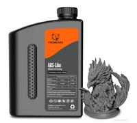 TECBEARS Resina ABS-Like para impressora 3D Gris oscuro 2KG, UV 405nm Curado Resina, Alta resistencia, fuerte tenacidad y alta precisión, Compatibilidad con LCD y DLP Impresoras 3D