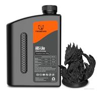 TECBEARS Resina ABS-Like para impressora 3D Negro 2KG, UV 405nm Curado Resina, Alta resistencia, fuerte tenacidad y alta precisión, Compatibilidad con LCD y DLP Impresoras 3D