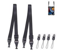 TECDW Correa de hombro ajustable de liberación rápida, correa de nailon de repuesto para iPad, cámara, binoculares, bolsa para computadora portátil, funda para teléfono, bolso (2)