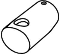 TECE instalación descalcificadora del tapón de la barra de ducha, pieza de recambio, 9820677