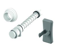 TECE juego completo de barra de ducha, blanco, 9820363