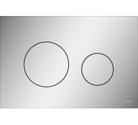 TECE Placa de accionamiento para WC TECEloop, plÃ¡stico, para tecnologÃa de doble descarga, 92409, Color: Cromo mate - 9240922