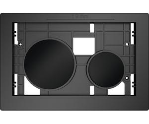 Tece Loop botón de descarga para WC negro 9240619