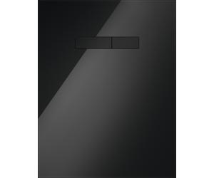 Tece Lux panel superior de wc con pulsador para WC negro 9650005