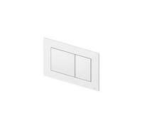 TECEnow placa de accionamiento para inodoro con tecnología de doble descarga, 9240400, Color: blanco