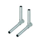 TECE SLHK juego de llaves de paso acodadas, cobre niquelado, dim. 15mm, 730010