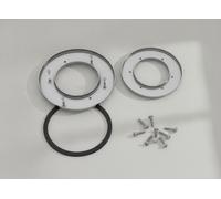TECE TECEdrainpoint S Juego de anillos de presión acero inox. incl. tornillos y