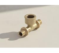 TECE TECEflex Racor en T HI Dimensión 16 x Rp 1/2 x 16, bronce de silicio, 70980