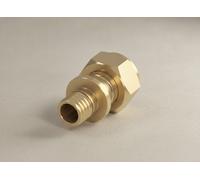 TECE TECEflex Racor, junta plana Dimensión 32 x 1 1/2, bronce de silicio, 717608