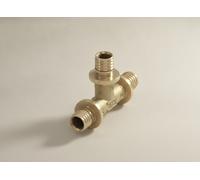 TECE TECEflex Te Dimension 32 x 32 x 32, Bronce de silicio, 710132