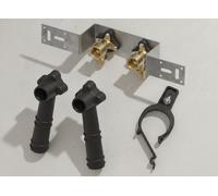 Unidad de instalación TECEflex, con discos de pared, dim. 16x rosca hembra 1/2\", 720565