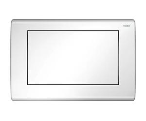 TECE TECEplanus Placa de accionamiento para inodoro Blanco brillante, tecnología