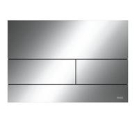 TECE TECEsquare II Metal Placa de accionamiento para inodoro, Cromo brillante, D
