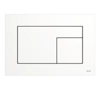 TECE TECEvelvet Placa de accionamiento para inodoro Blanco, 9240735