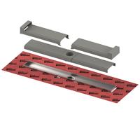 TECEdrainline-Evo Canaleta de ducha, cuerpo recto de acero inoxidable, 60, Versión: Longitud nominal: 1000 mm (993 mm) - 601002