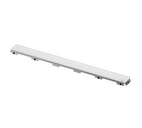 TECEdrainline tapa de cristal, para canal de ducha, blanco satinado, 601093, Versión: Longitud nominal: 1000 mm