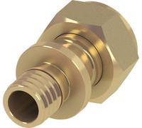 TECEflex Atornillado 16mmxRp 3/4" Latón de sellado plano