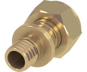 TECEflex atornillado 25mmxRp 1" latón de sellado plano