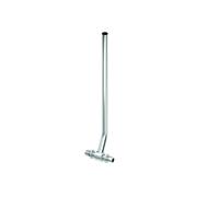 TECEflex HK ensamblaje Pieza en T, 15mm, cobre niquelado, 715020, Versión: Dimensión 20 x 15 mm - Longitud 300 mm
