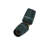 TECElogo Acoplamiento acodado Push, 45 grados, bronce de cañón/silicio, 8711263, Versión: 63 x 63