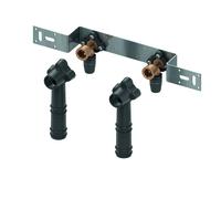 TECElogo-Unidad de montaje a presión, bronce de cañón/silicio, dim. 16xRP1/2\", distancia entre ejes 150mm, 8723100