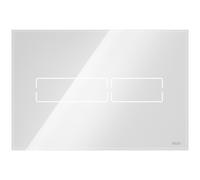 TECElux Mini placa de cubierta de vidrio blanco