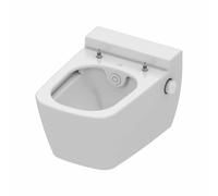 TECEone WC cerÃ¡mico, sin descarga, con funciÃ³n de ducha, blanco - 9700200