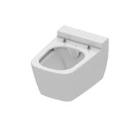 TECEone inodoro bidé, agua fría, lavabo, 358x350x540mm, sin borde, blanco, 9700201