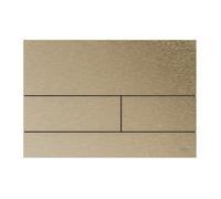 TECEsquare II Met. Placa de accionamiento de inodoro de níquel nacido. (con h...
