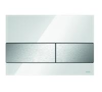 TECEsquare Placa de Accionamiento de Inodoro Vidrio para Tecnología de Dos Pi...