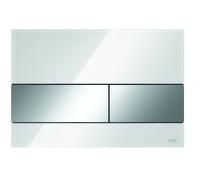 TECEsquare Placa de Accionamiento de Inodoro Vidrio para Tecnología de Dos Pi...