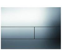 TECEsquare placa de accionamiento, para tecnología de doble descarga, pieza de recambio, 9820392, Color: Cromo brillo