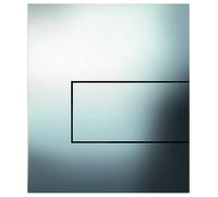 TECEsquare placa de accionamiento para urinario, metal, in artucho, 9242811, Color: Cromo brillo