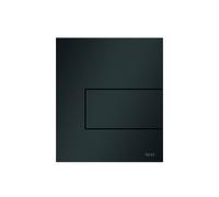TECEsquare placa de accionamiento para urinario, metal, in artucho, 9242813, Color: Negro Mate