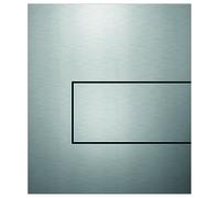 TECEsquare placa de accionamiento para urinario, metal, incl. cartucho, 9242810, Color: acero inoxidable cepillado (con antihuellas)
