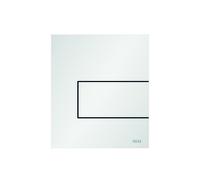 TECEsquare placa de accionamiento para urinario, metal, incl. cartucho, 9242814, Color: Blanco Mate