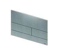 TECEsquare Placa de Accionamiento para WC Acero Inoxidable Antihuellas Doble