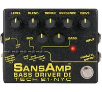 Tech 21 Bass Driver D.I. V.2 Pedal de efectos de bajo