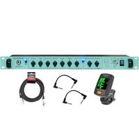 Tech 21 GED-2112 Geddy Lee Signature SansAmp - Paquete con cable XLR, 2 cables de conexión y sintonizador