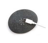 Tech Candy The Holding Stone - Anclaje magnético para cable de escritorio con peso para cables de carga, universal, USB, Lightning, organizador de cables magnético para escritorio, mesita de noche