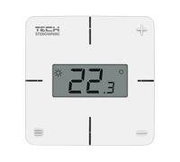 TECH-CONTROLADORES WG.11.0731 Termostato de habitación mecánico inalámbrico R-8X, blanco