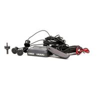 MTech Sensor de estacionamiento trasero CP4B O158 – 4 sensores LED con buzzer, negro