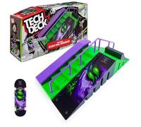 Tech Deck Rampa Nyjah Rail Shredder - Juego de diapasón y monopatín coleccionable colorido