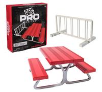 Tech Deck Pro Series Daily Grind Pack 2.0 con mesa de picnic y portabicicletas; Juguetes para nios para nios de 6 aos en adelante (Mini diapasn s