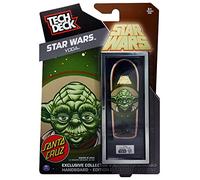 TECH DECK Star Wars Yoda - Tabla de mano (tamaño grande, 26 cm, 10,5 cm), diseño mandaloriano