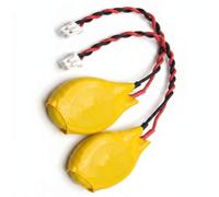 Tech-Fan © Batería CR2032 Litio 3V, Lote de 2, CMOS RTC BIOS, Conector de 2 pines, Reemplazo de pila de botón, compatible con ASUS VivoBook S200E, X202E, X401A, X501A, S451LA, S550CA, V550CA