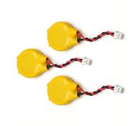 Tech-Fan © Batería CR2032 Litio 3V, Lote de 3, CMOS RTC BIOS, Conector de 2 pines, compatible con Lenovo ThinkPad A20m, A20p, A21e, A21m, A21p, A22e, A22m, A22p, A30, A30p, A31, A31p